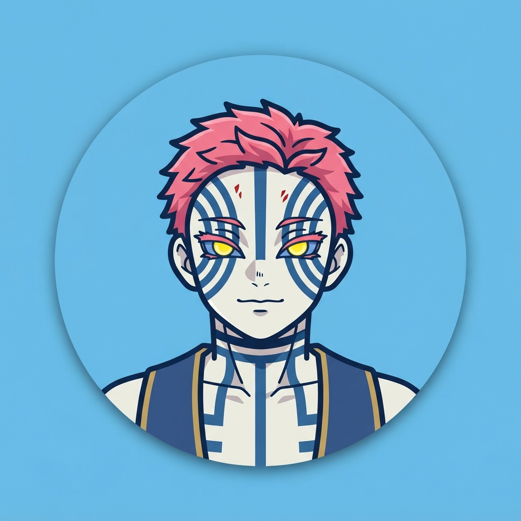Akaza PFP for WhatsApp