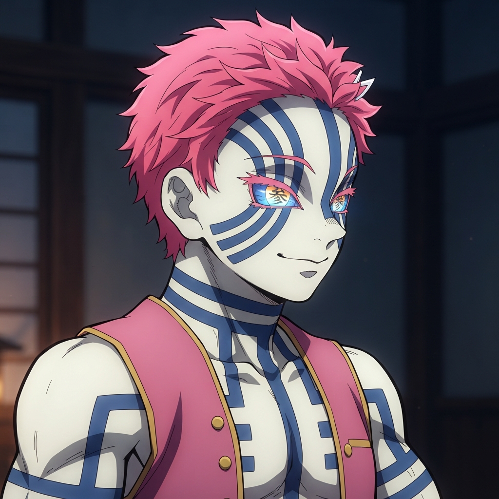 Akaza PFP Anime Style