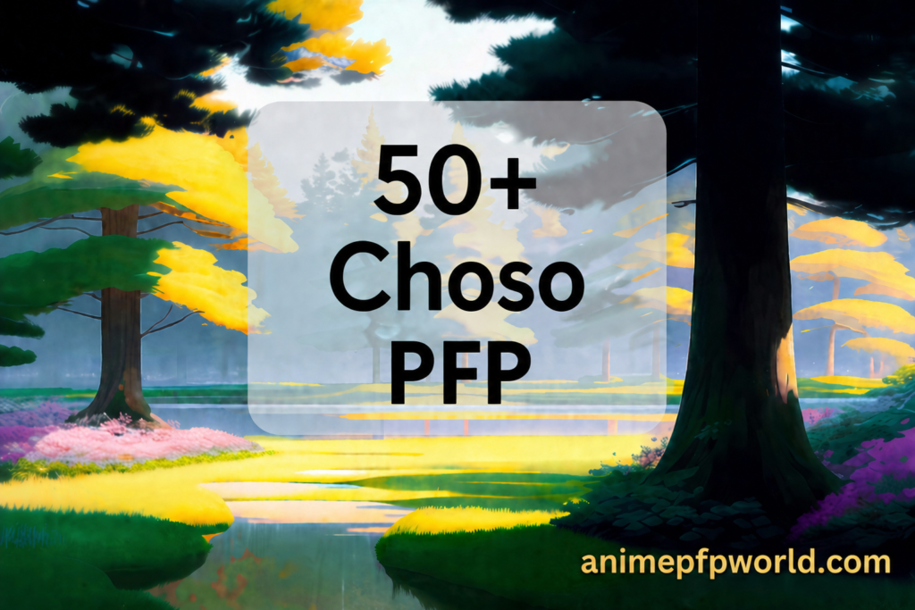 Choso anime pfp