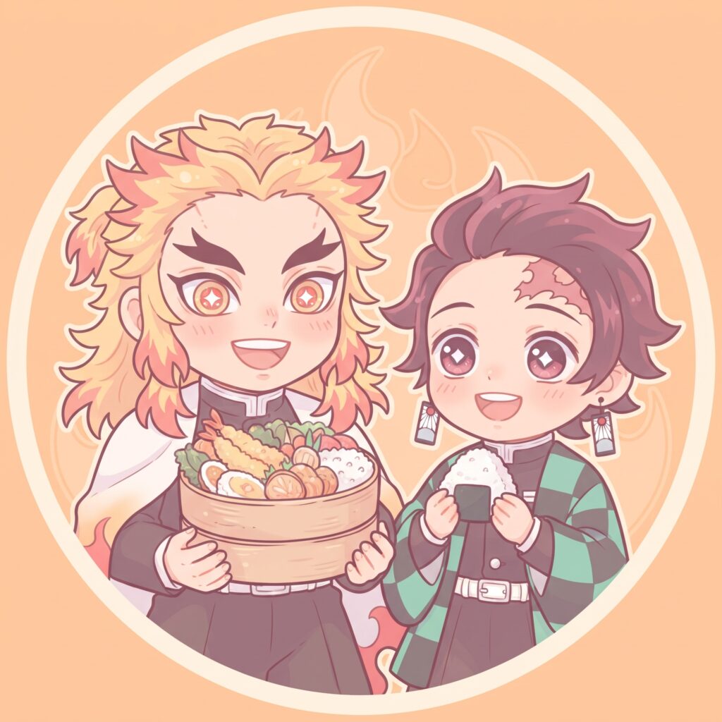 Rengoku And Tanjiro Matching PFP