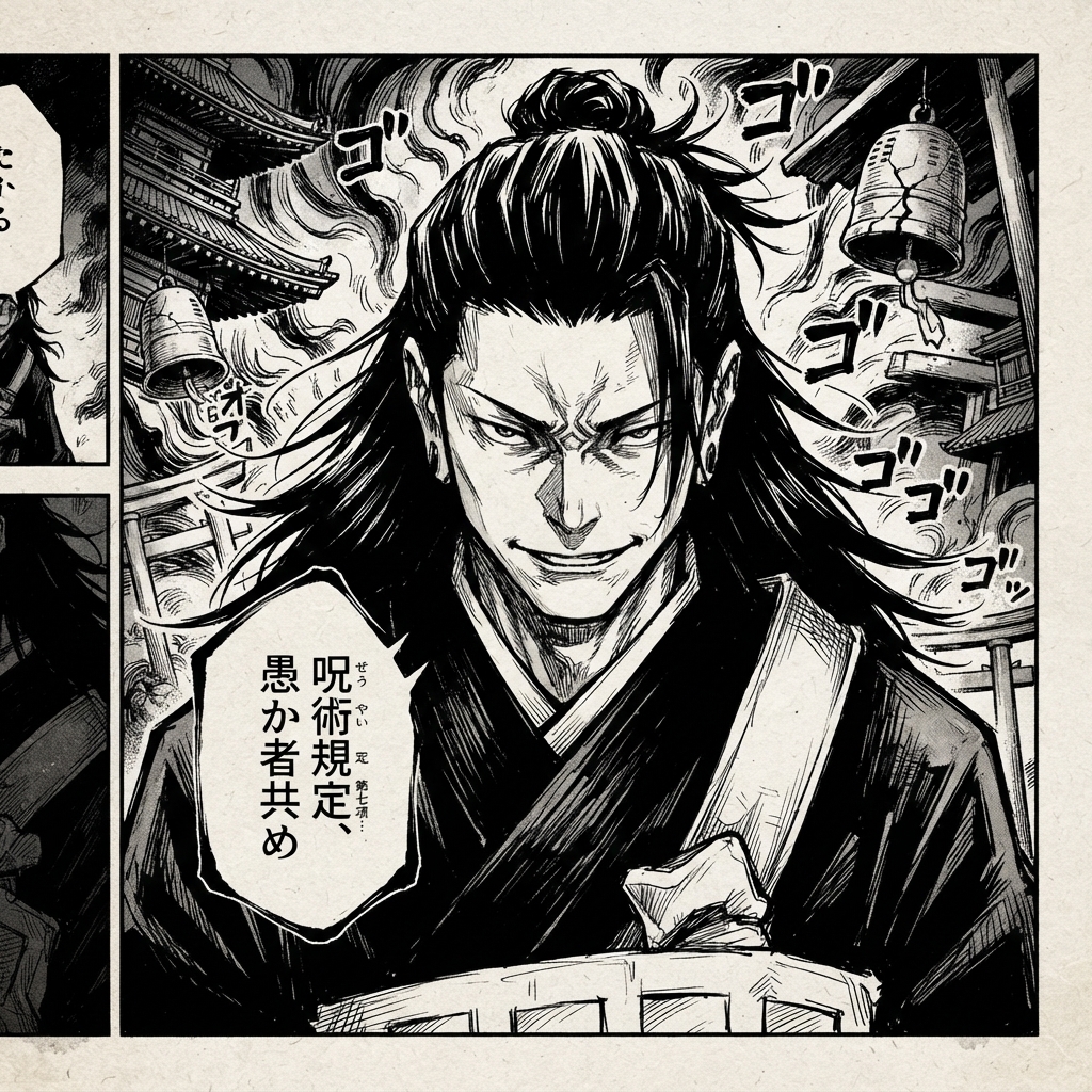 Geto PFP Manga Style