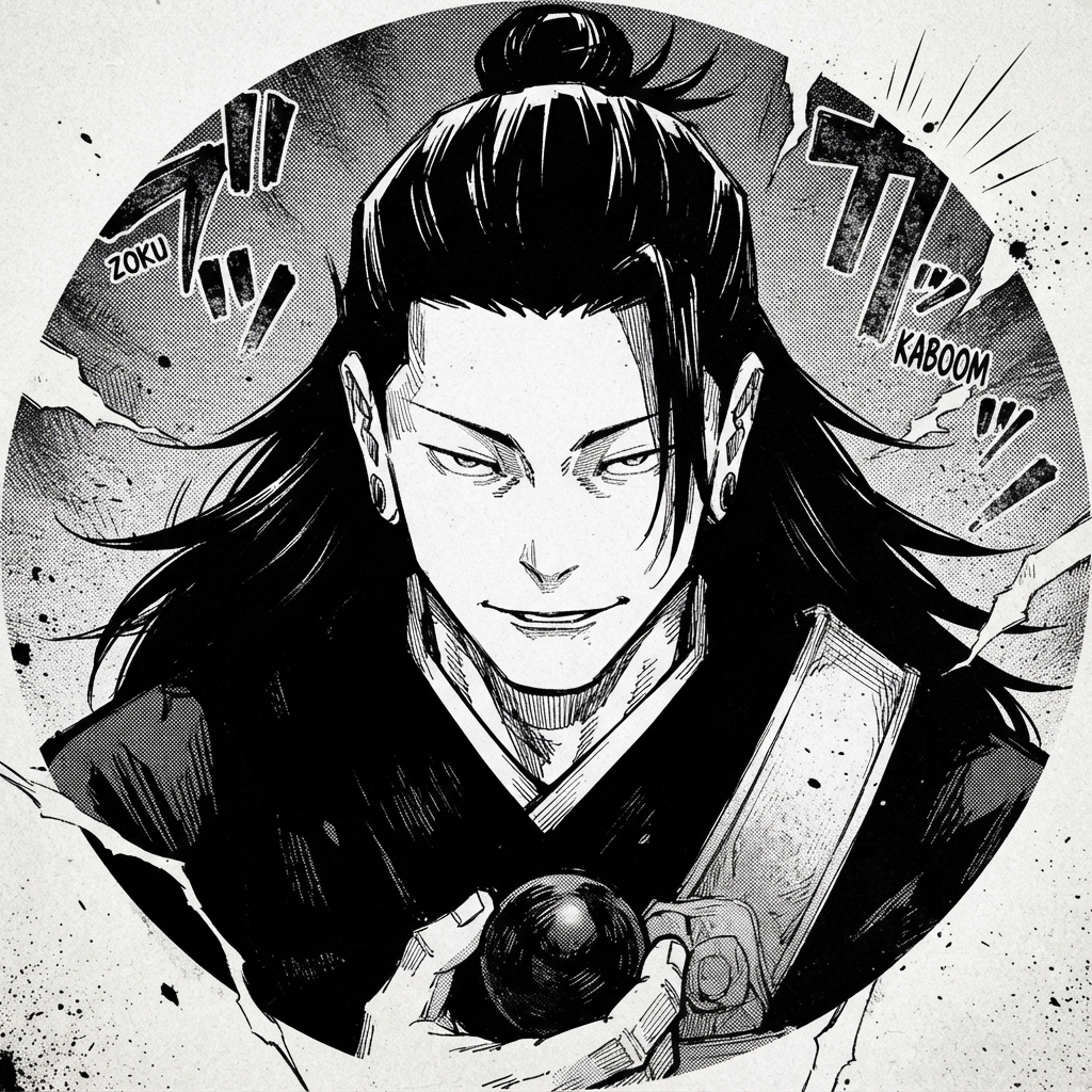 Geto PFP Manga Style