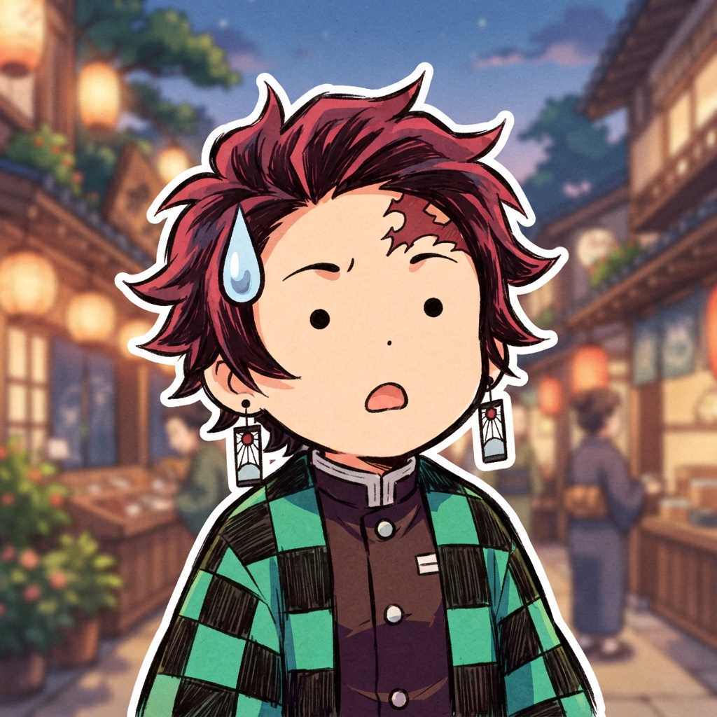 Funny Tanjiro PFP