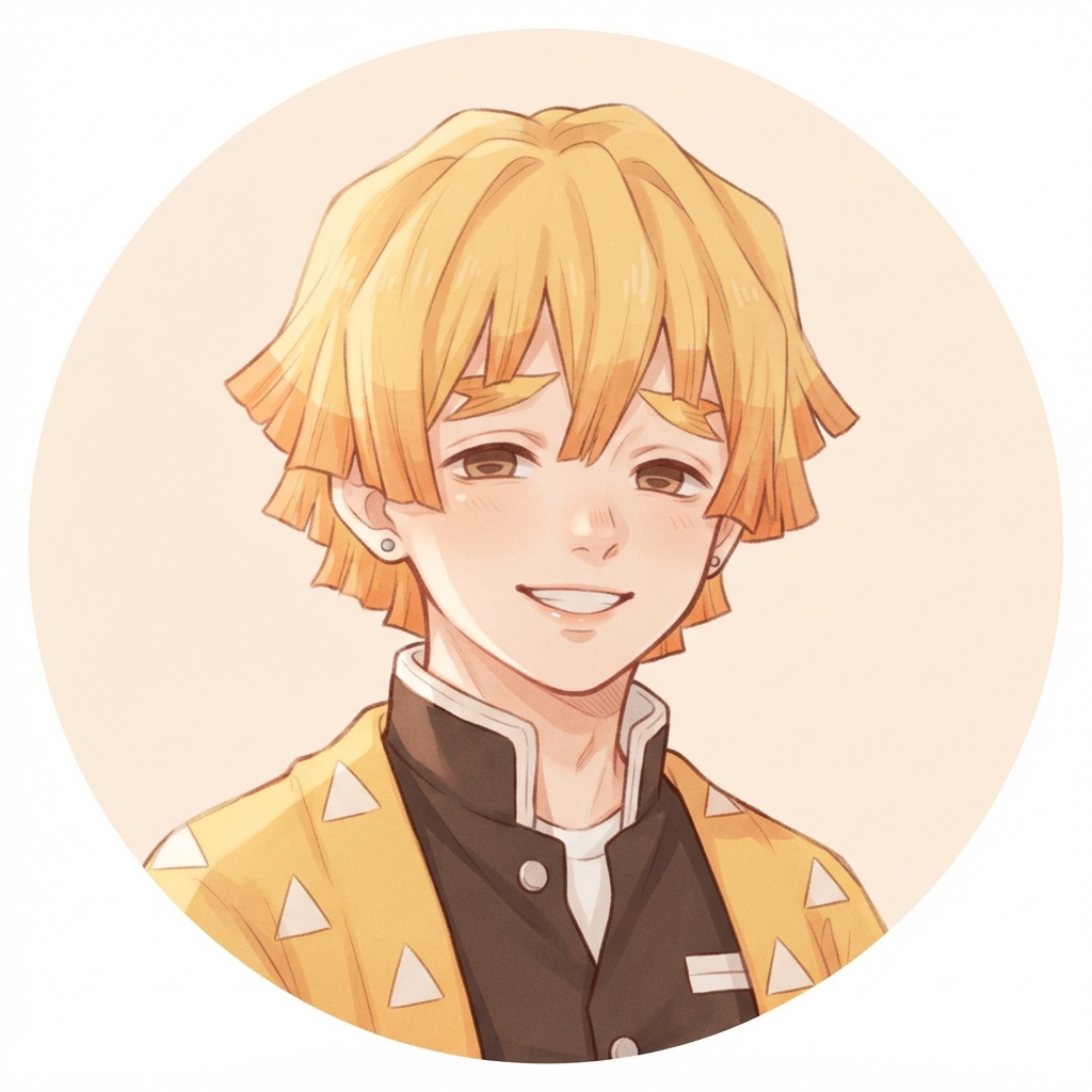 Zenitsu PFP for WhatsApp