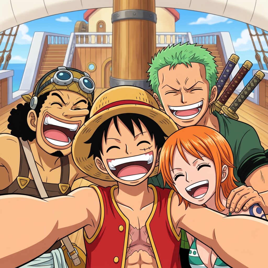 Luffy PFP Matching With Crew