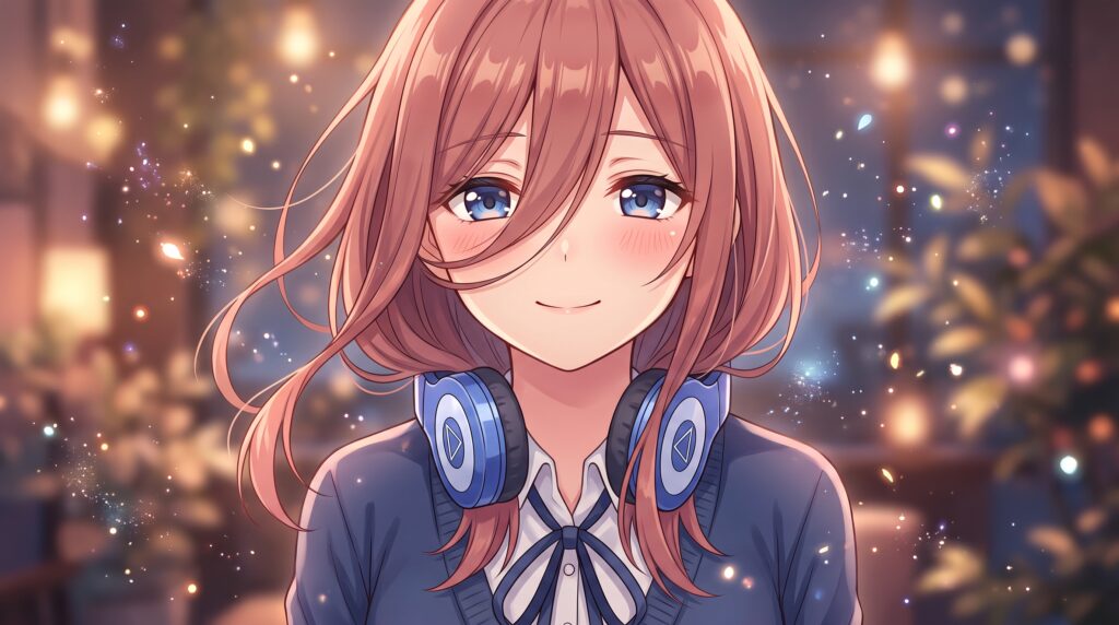 Miku Nakano Headphones PFP