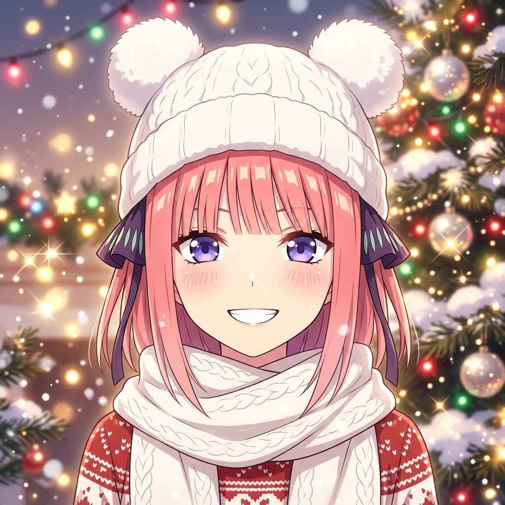 Nino Nakano Christmas Pfp