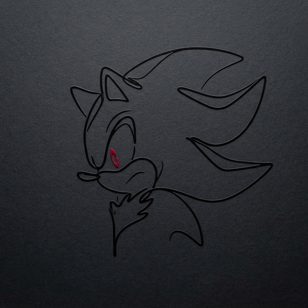 Shadow the Hedgehog Pfp for Instagram