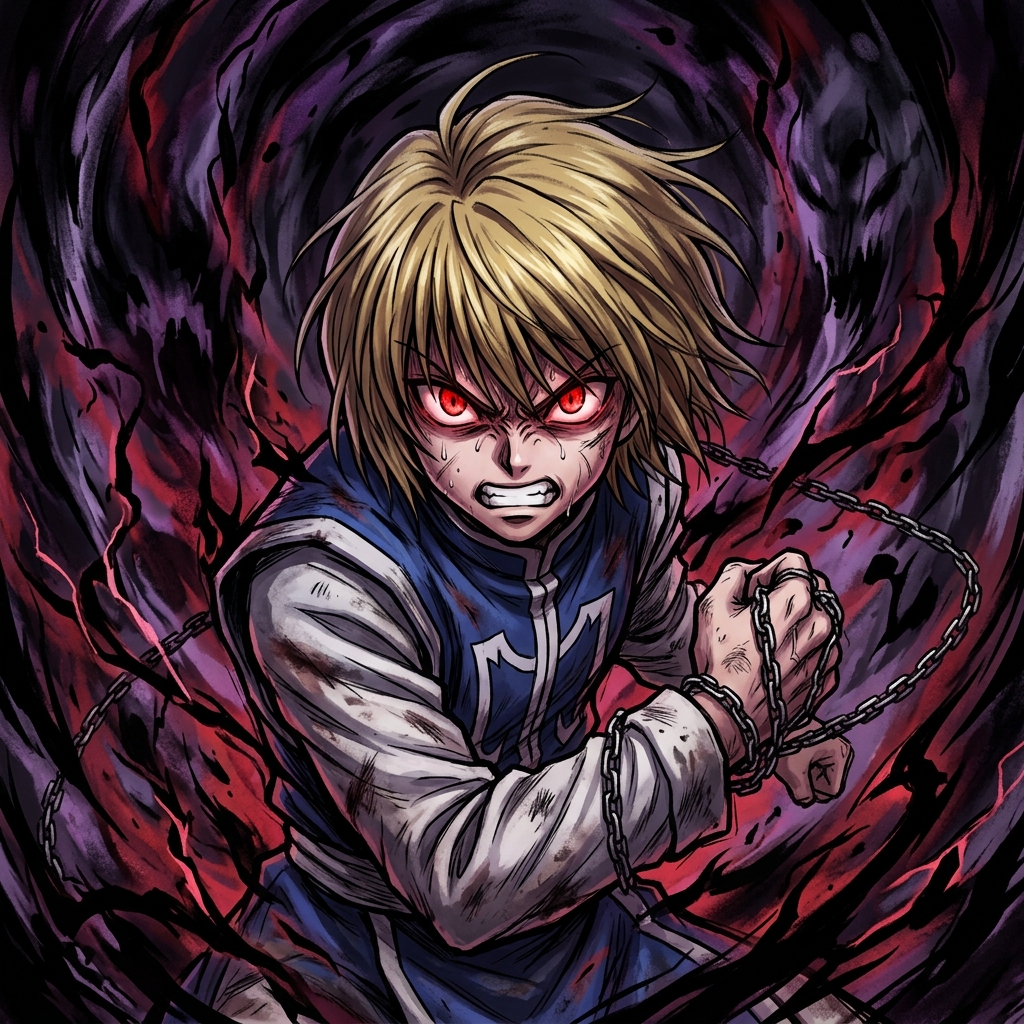 Kurapika PFP Angry