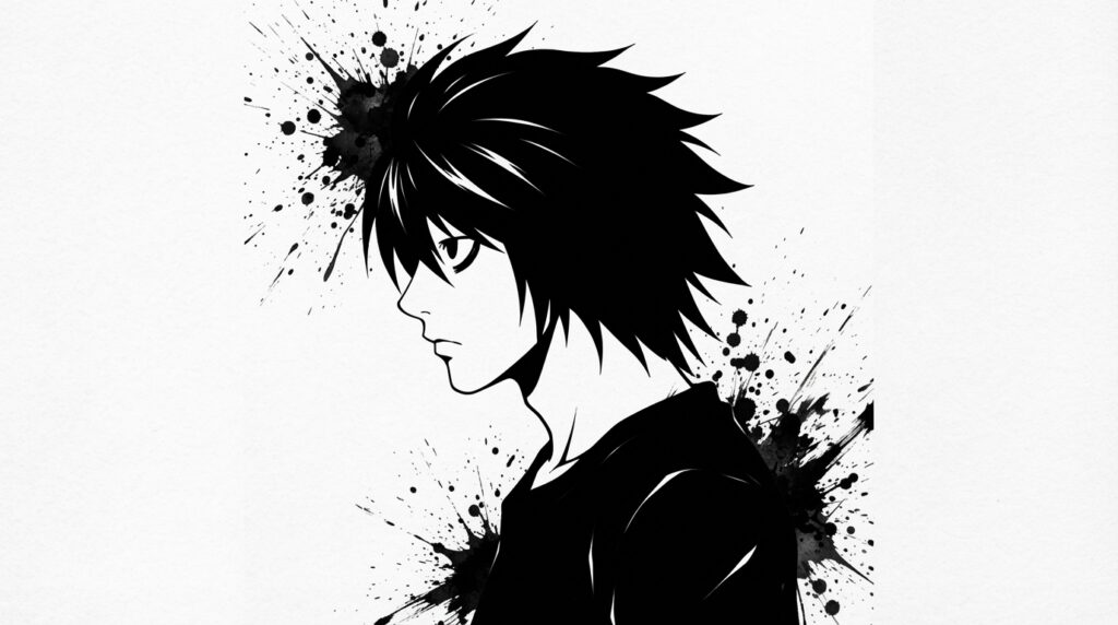 L PFP Black and White