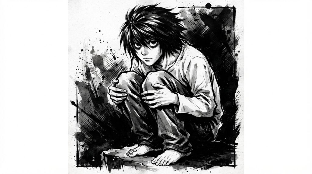 L PFP Black and White