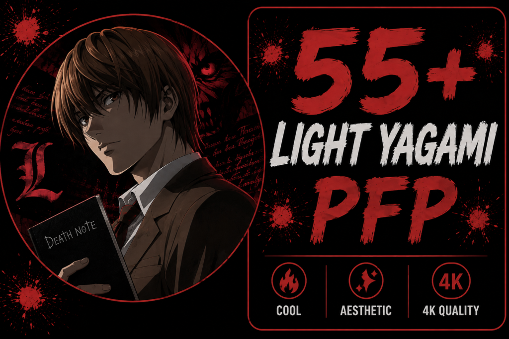 Light Yagami anime pfp