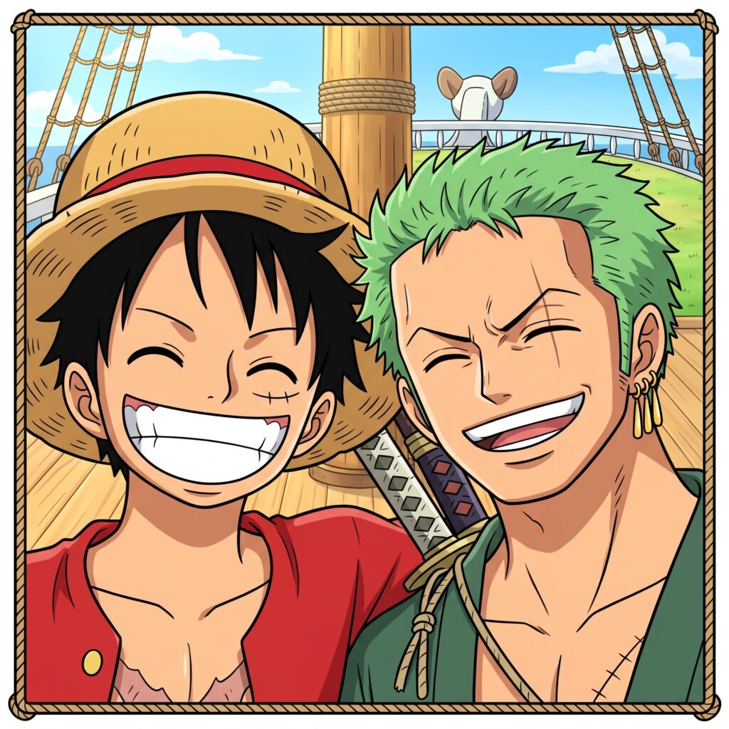 Luffy PFP Matching With Crew
