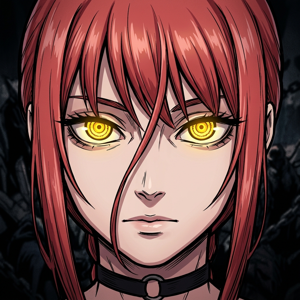 Makima PFP Eyes
