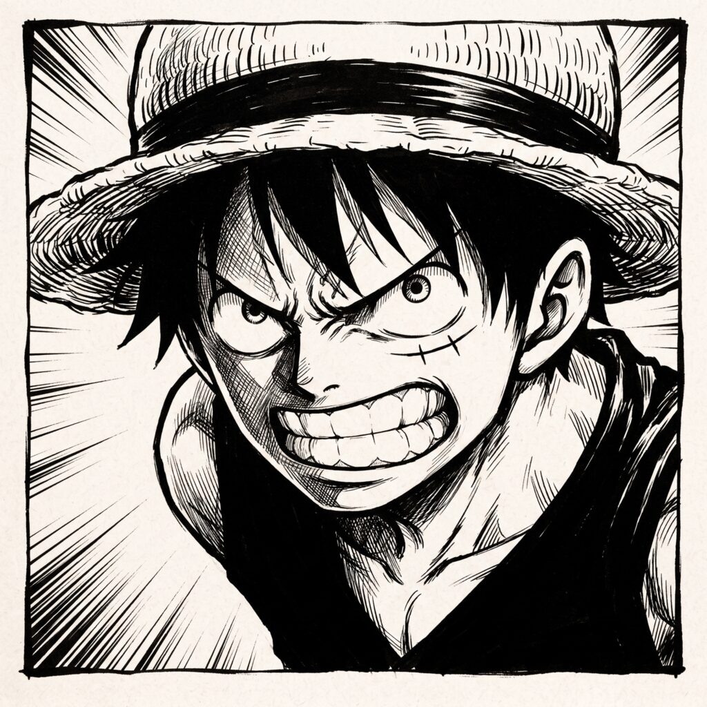 Luffy PFP Manga
