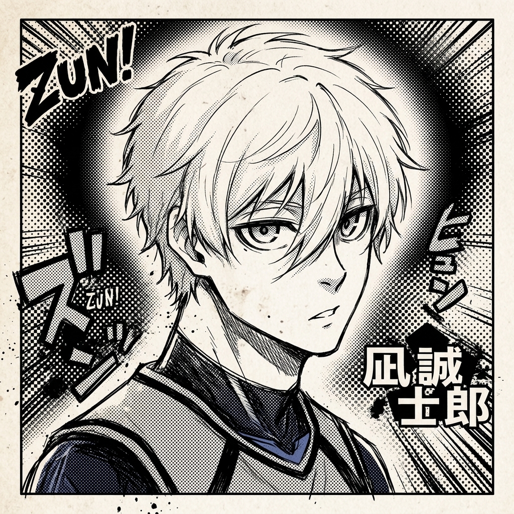 Black and White Nagi PFP