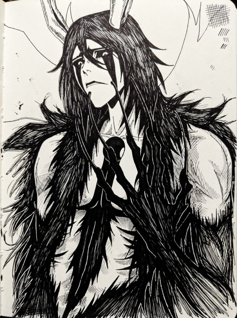 Ulquiorra Black and White PFP