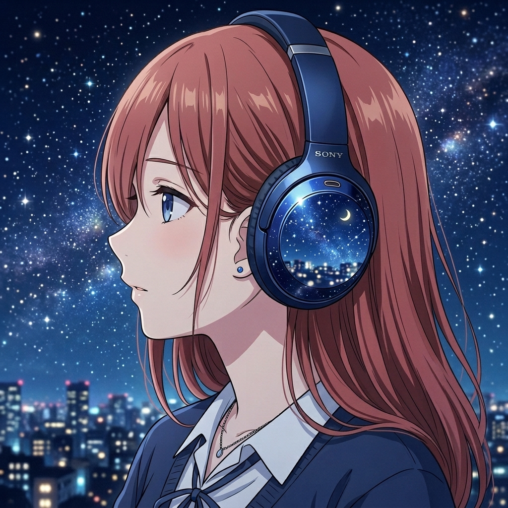 Miku Nakano Headphones PFP
