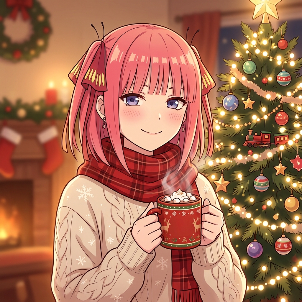 Nino Nakano Christmas PFP