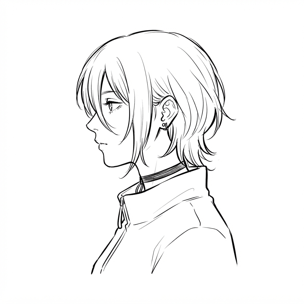Reze PFP Black and White