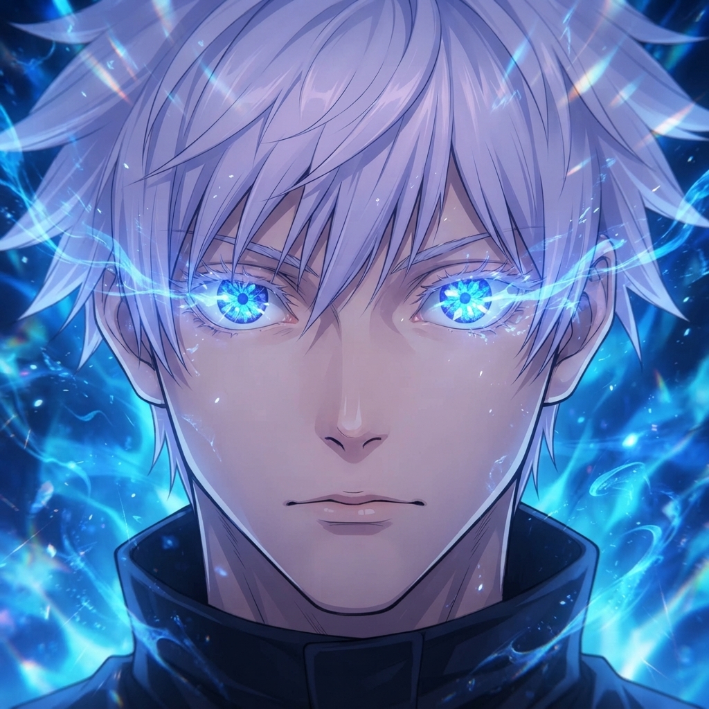 Gojo PFP Blue