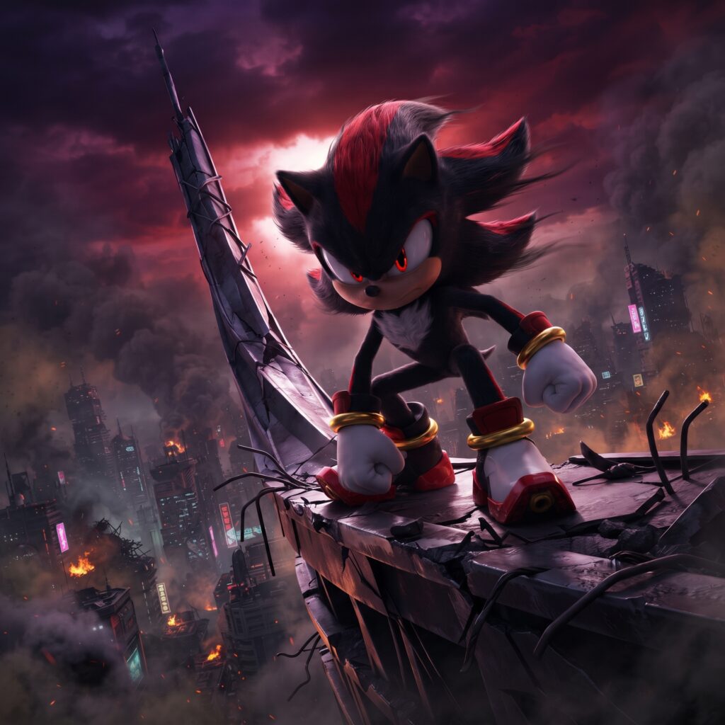 Shadow the Hedgehog Pfp Background