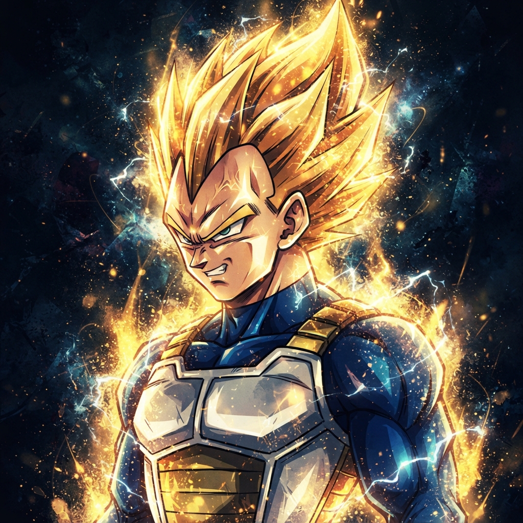 Super Saiyan Vegeta PFP