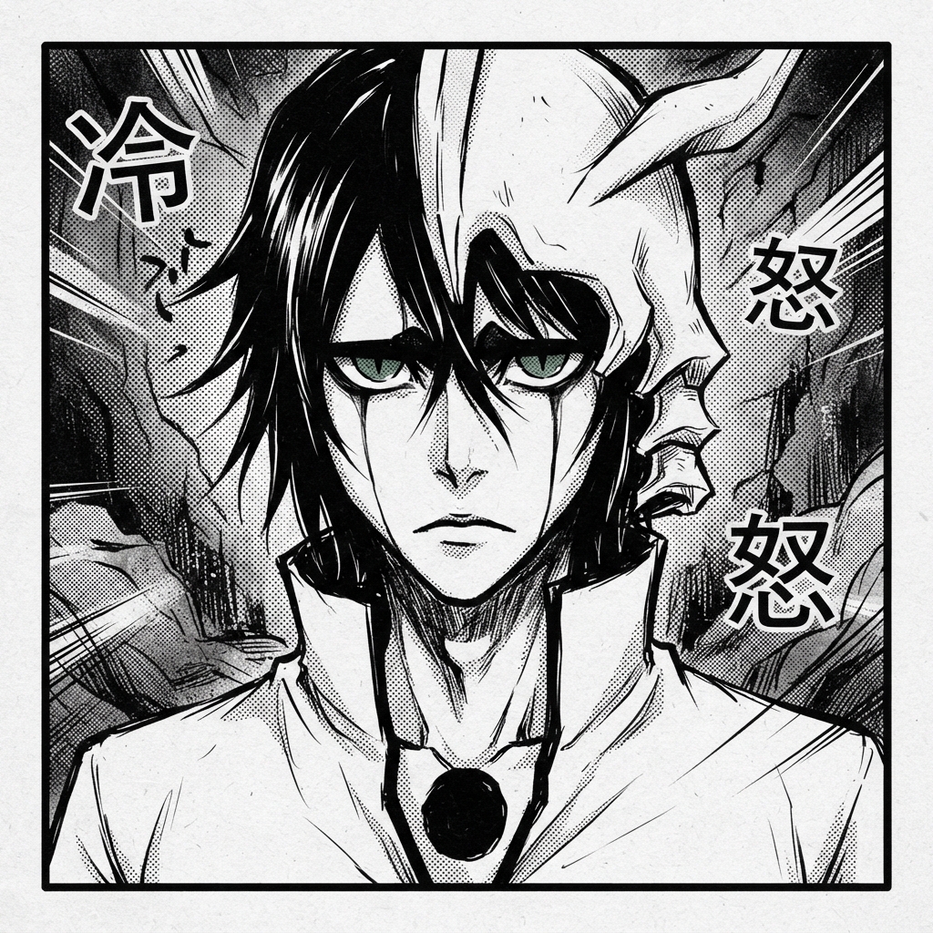 Ulquiorra Black and White PFP