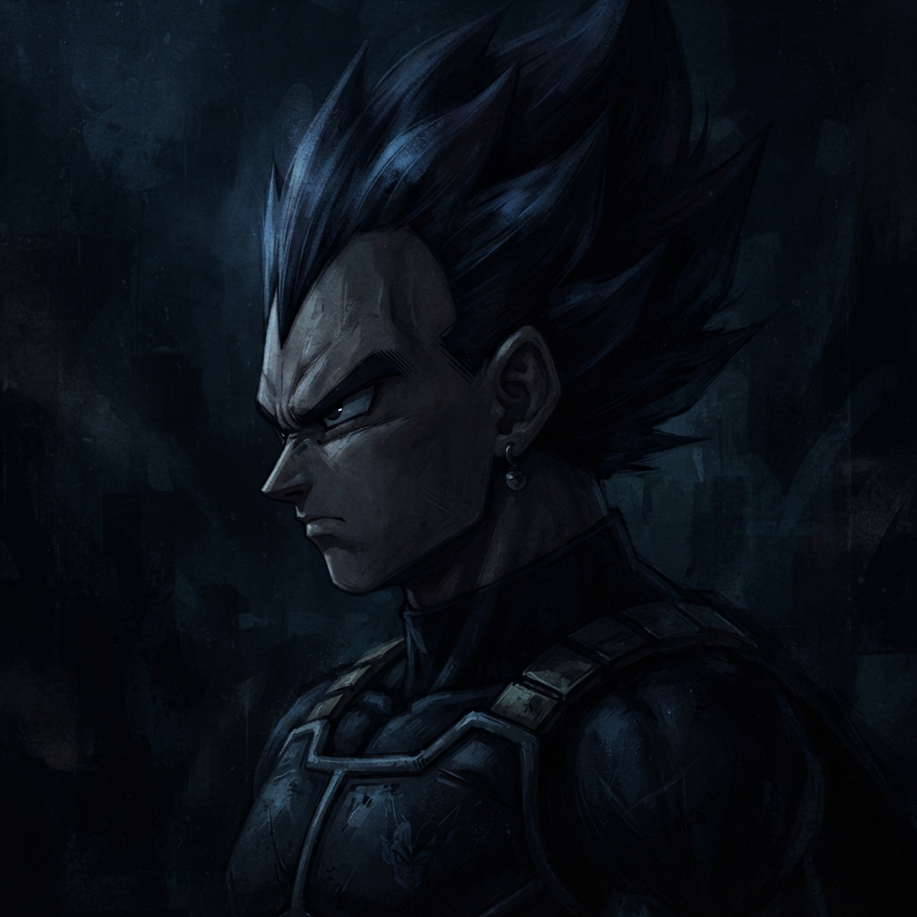 Vegeta PFP Dark