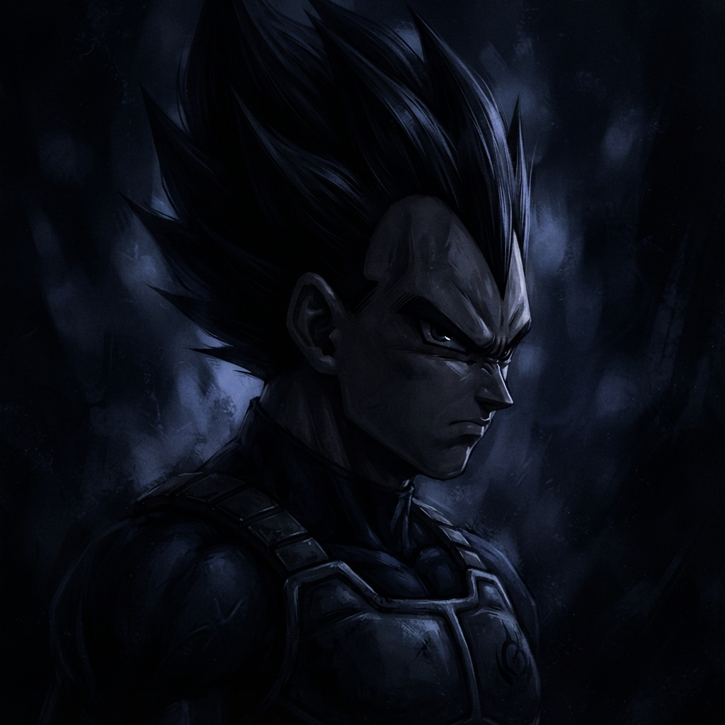 Vegeta PFP Dark
