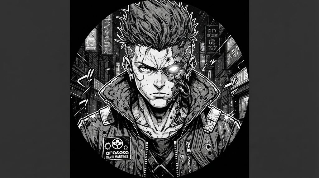 David Martinez Black And White PFP