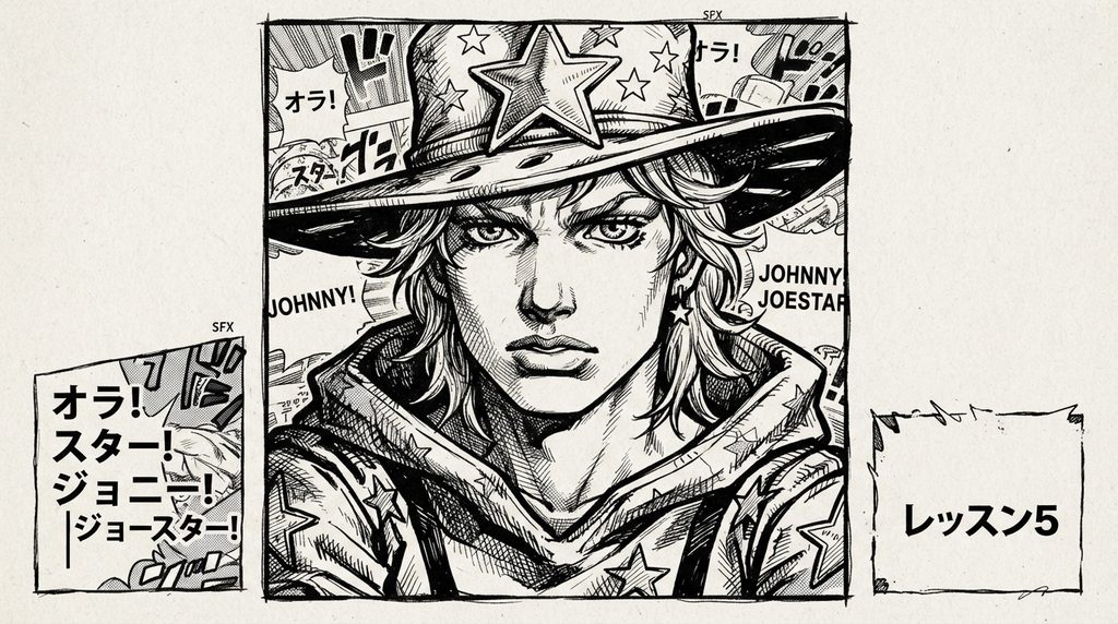 Johnny Joestar PFP Black And White