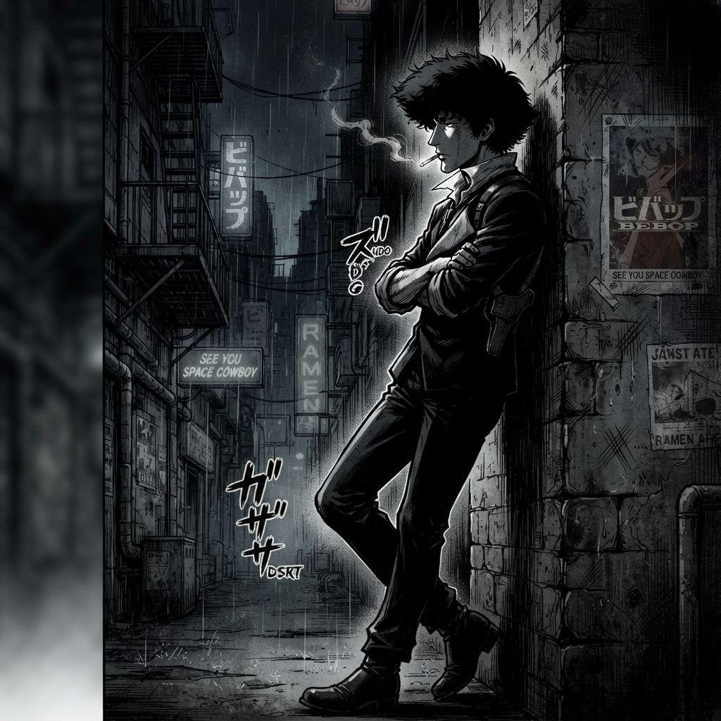 Spike Spiegel PFP Manga
