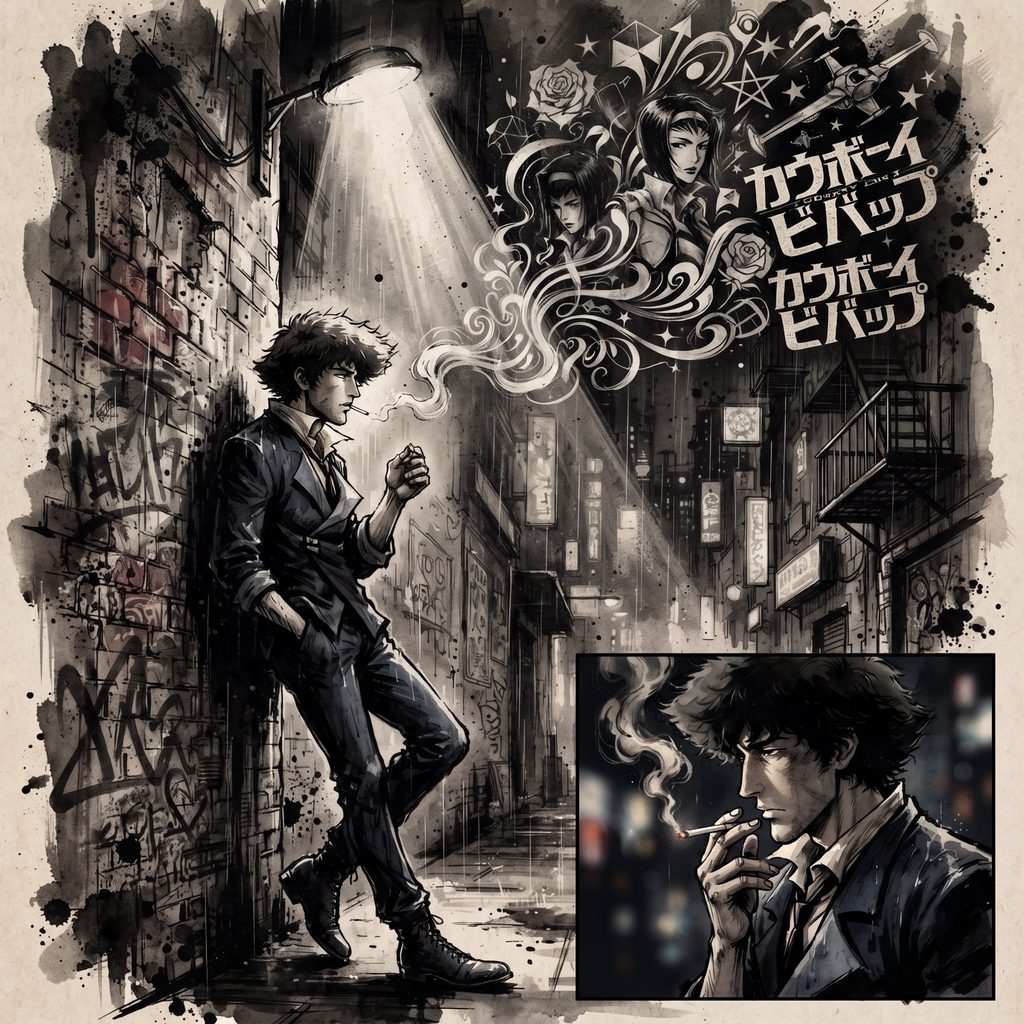 Spike Spiegel PFP Manga