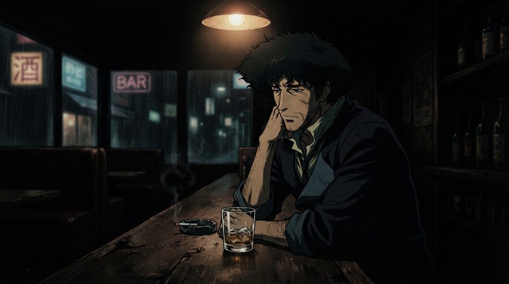Spike Spiegel PFP Dark