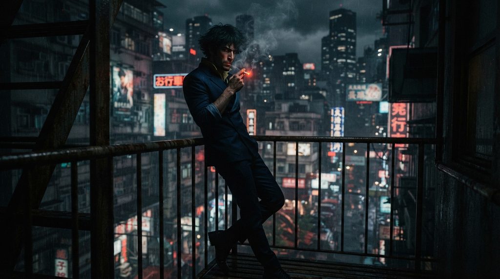 Spike Spiegel PFP Dark