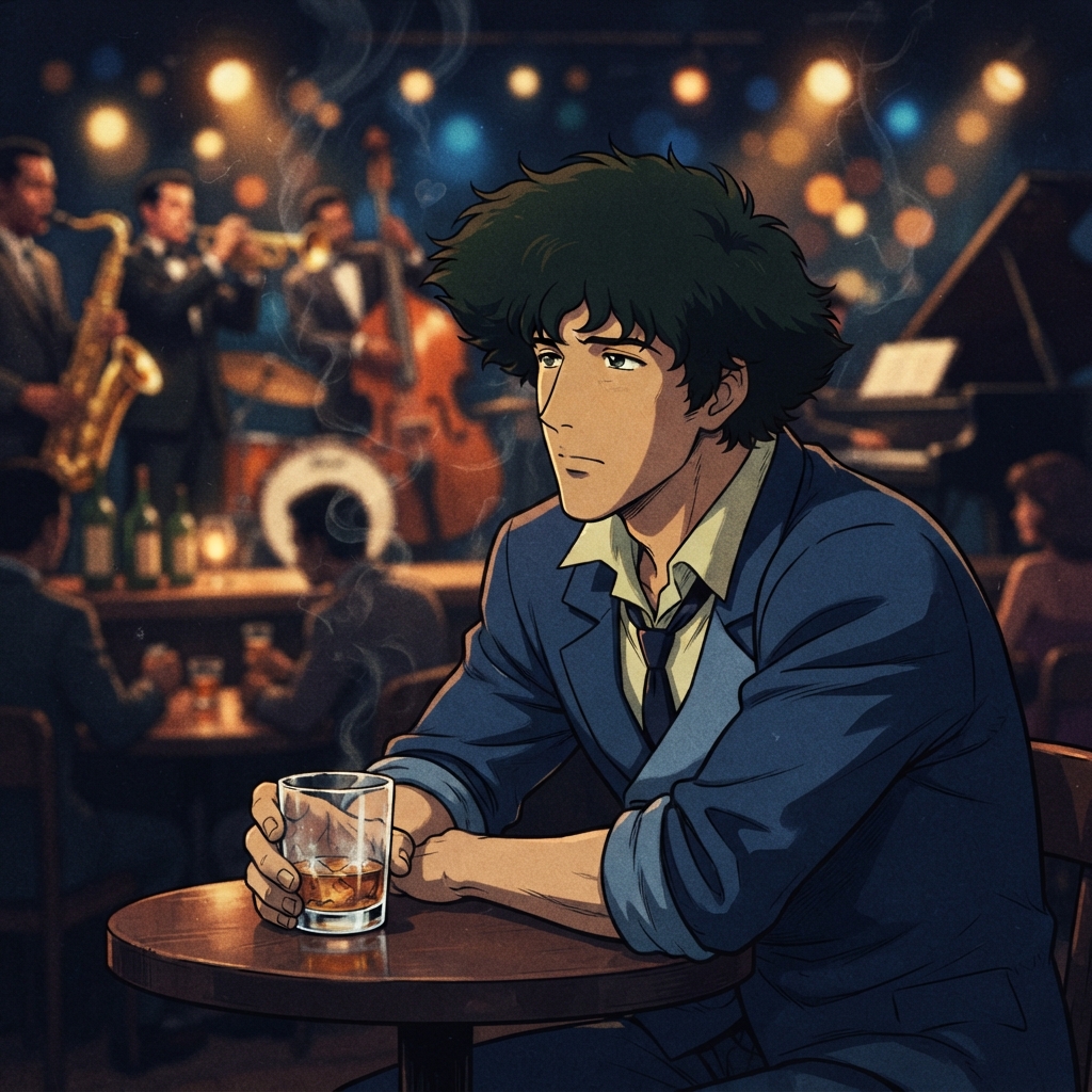 Spike Spiegel PFP Jazz