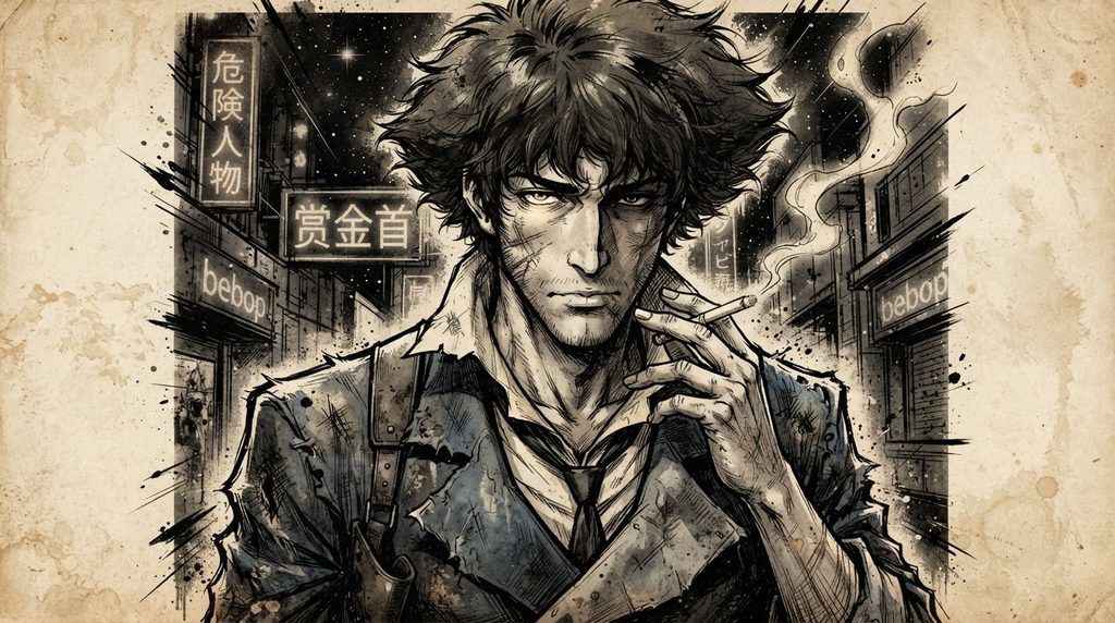 Spike Spiegel PFP Manga