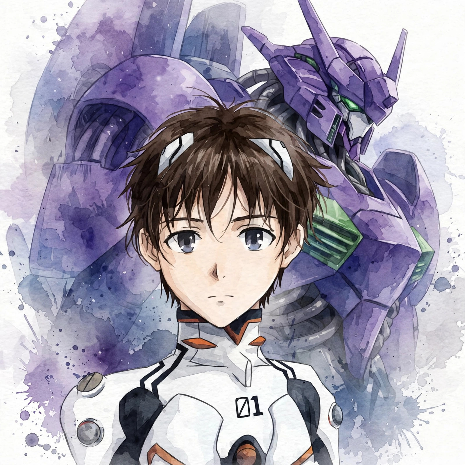Shinji PFP Eva-01
