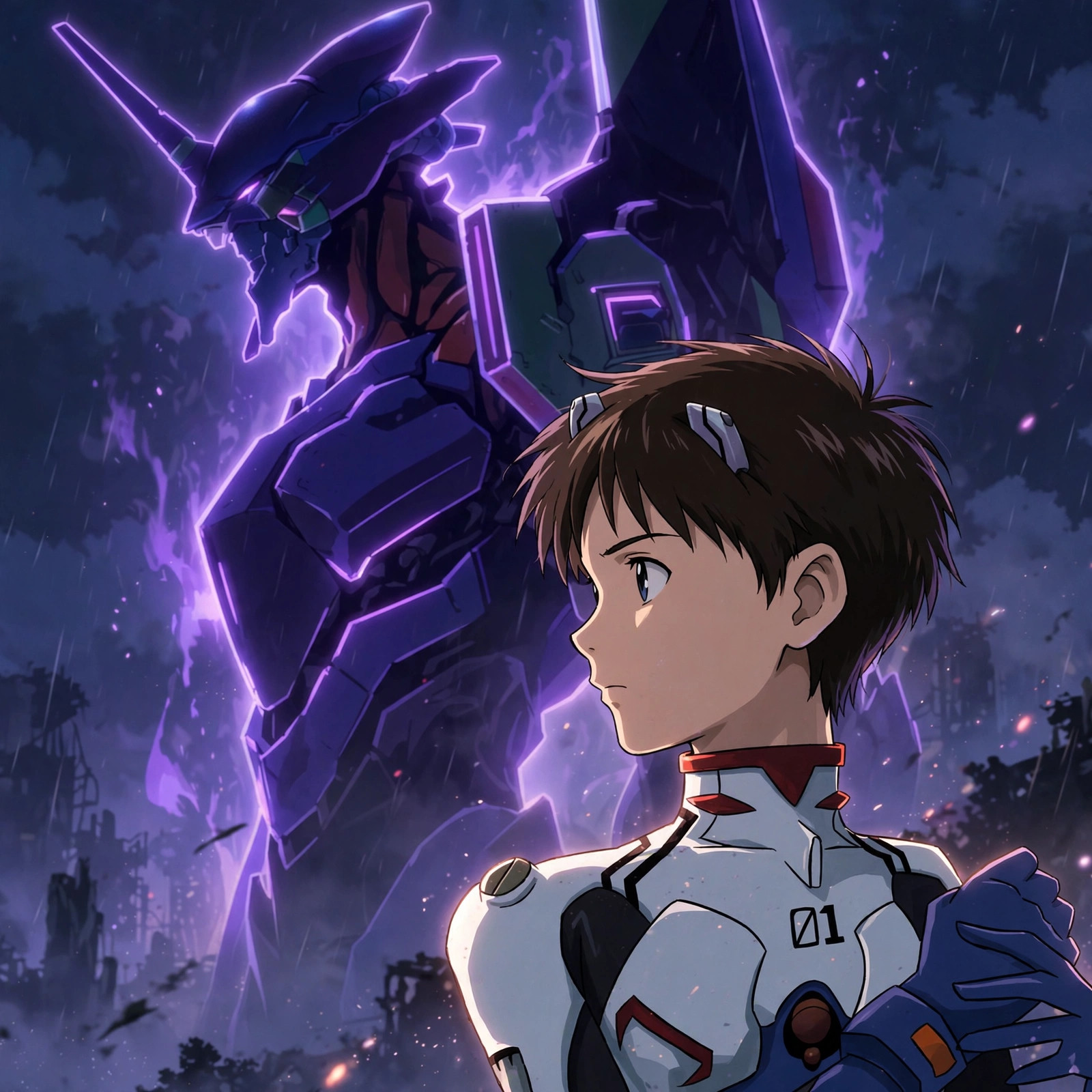 Shinji PFP Eva-01