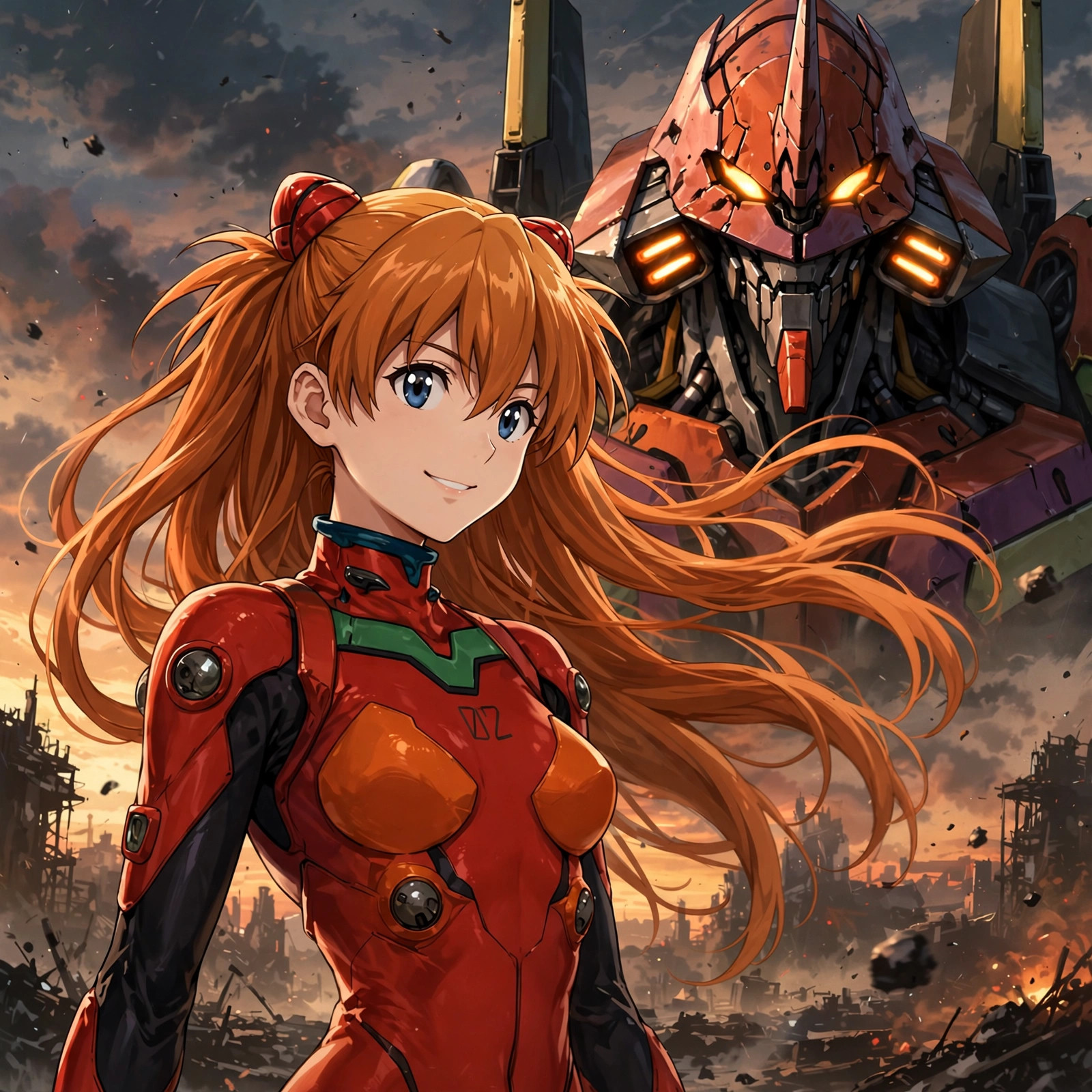Asuka PFP Eva-02