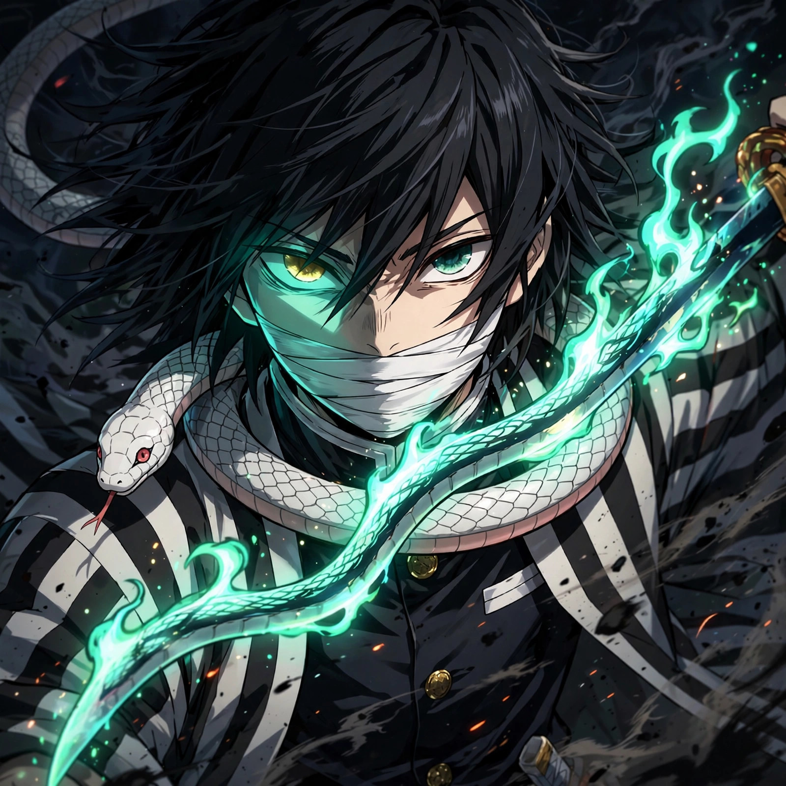 Obanai PFP Serpent Breathing
