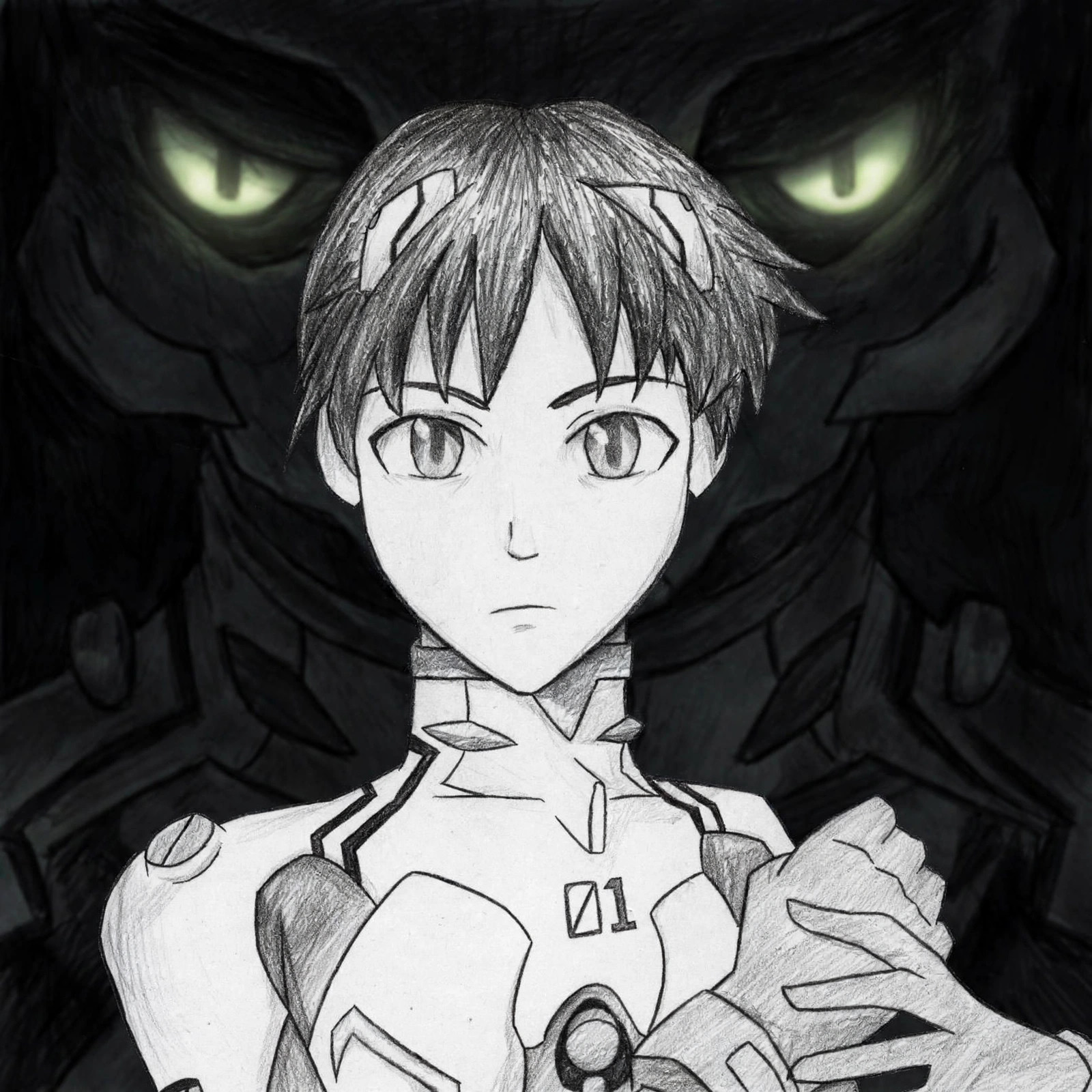 Shinji PFP Eva-01