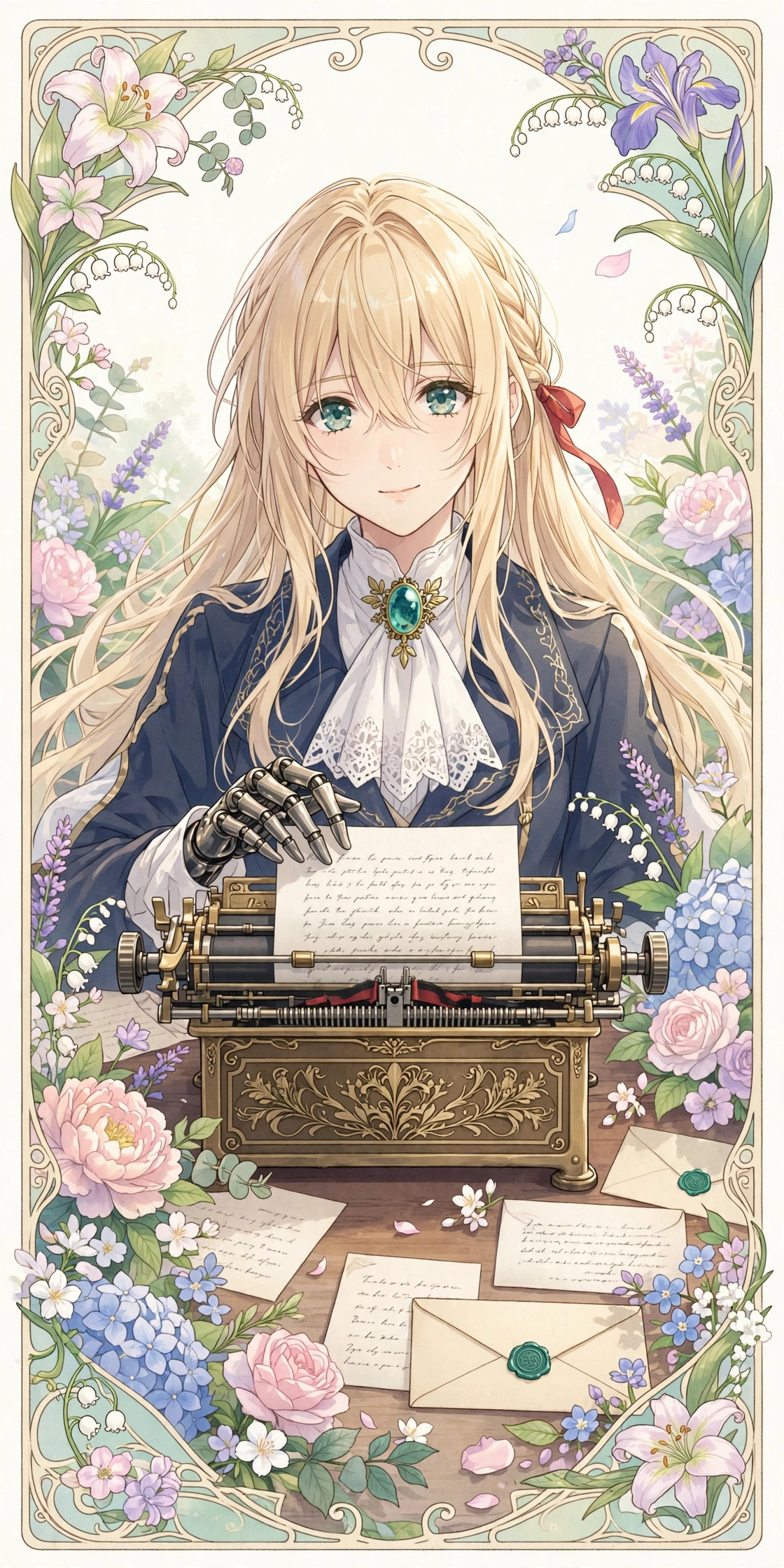 Violet Evergarden PFP Typewriter