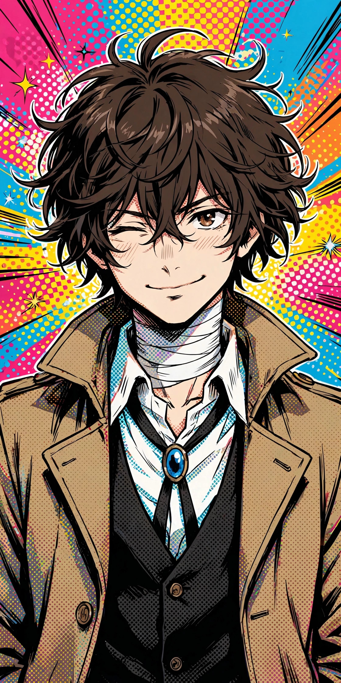 Dazai PFP Smirk