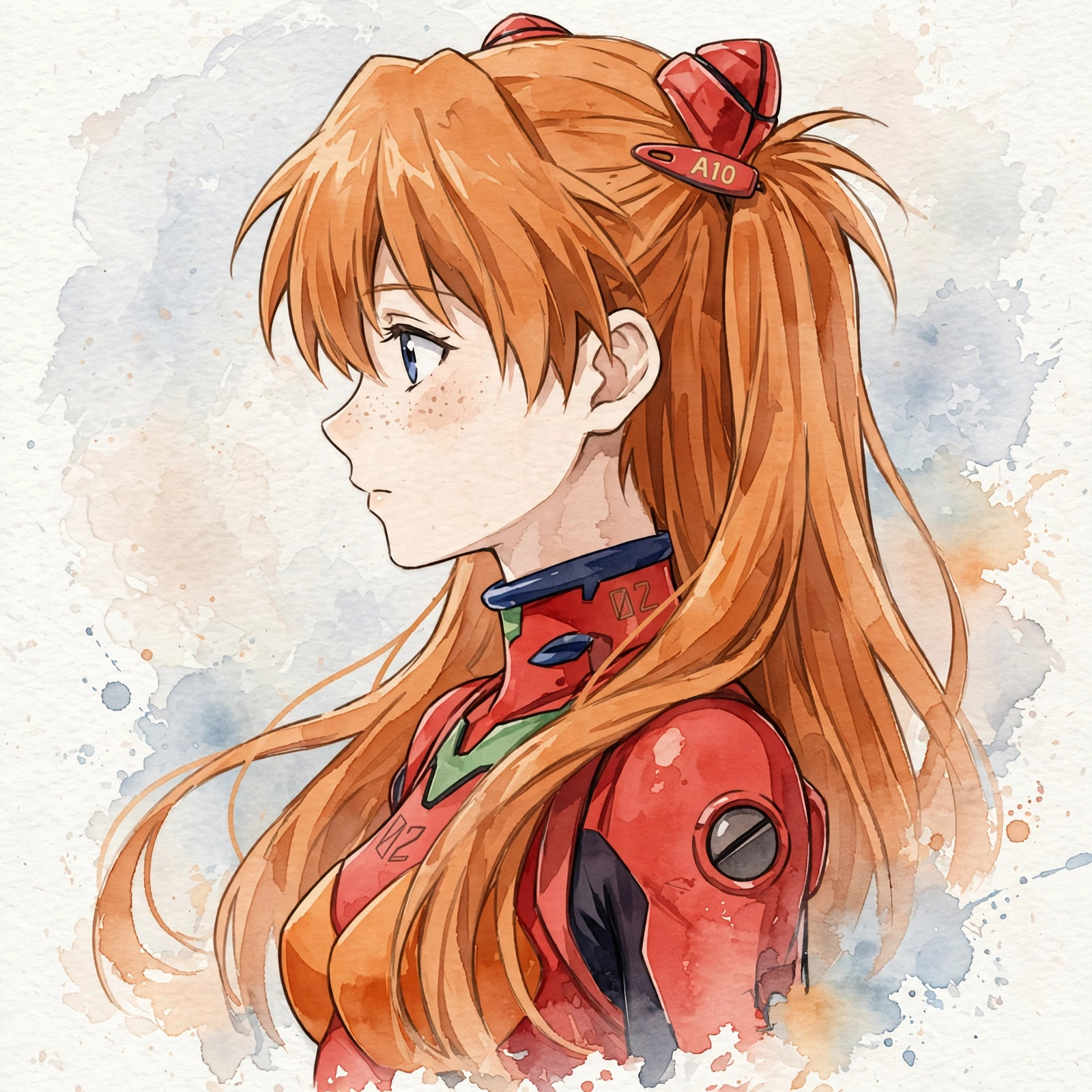 Asuka PFP Twin Tails