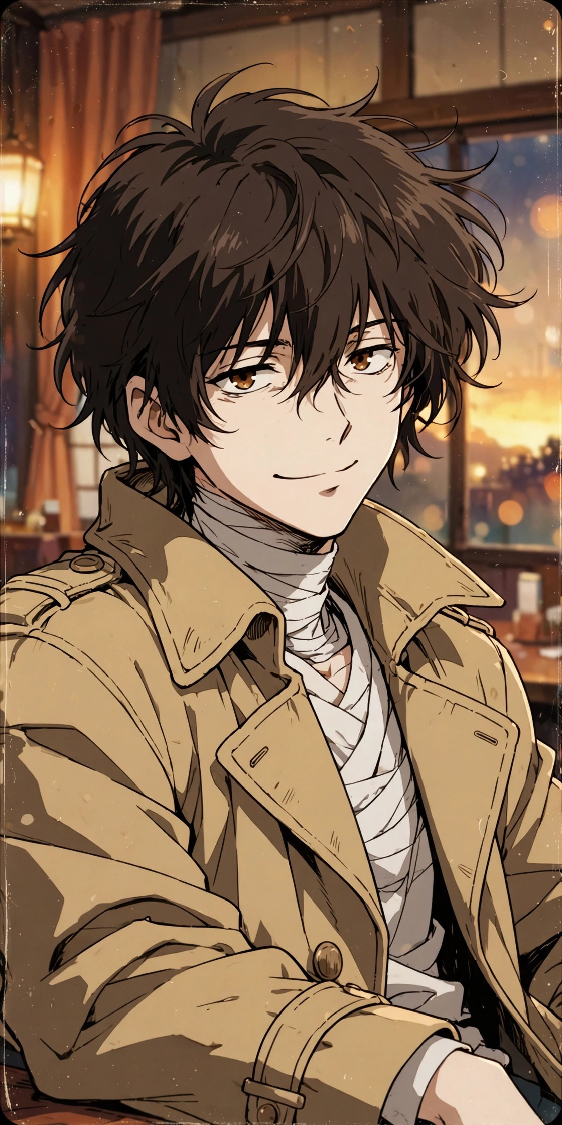 Dazai PFP Smirk