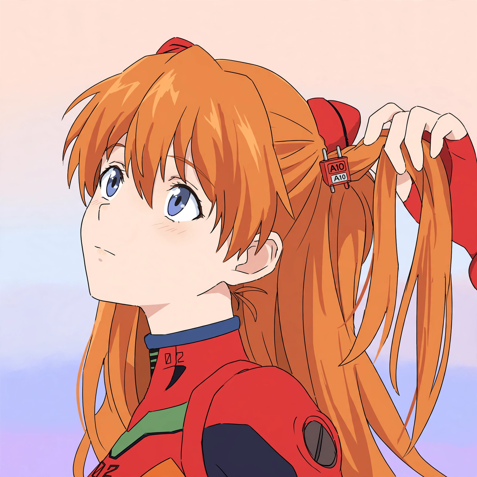 Asuka PFP Twin Tails