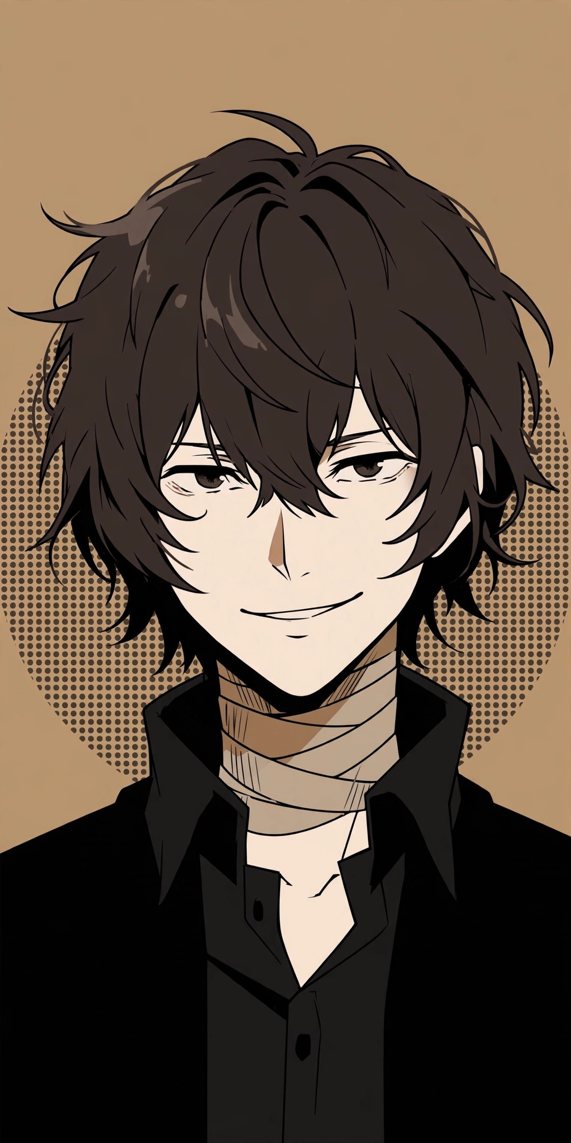 Dazai PFP Smirk