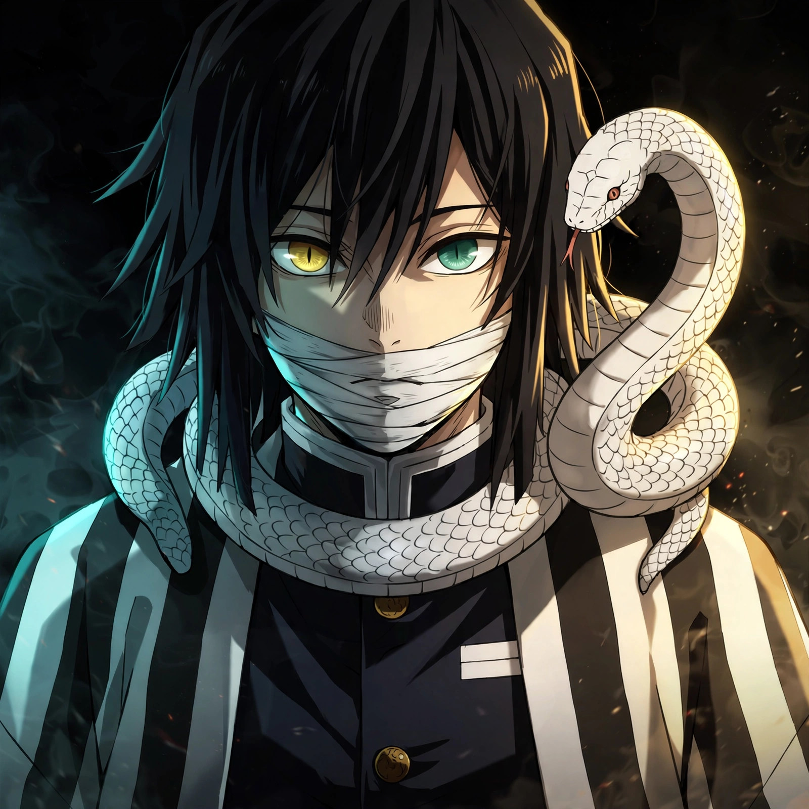 Obanai Heterochromia Eyes PFP